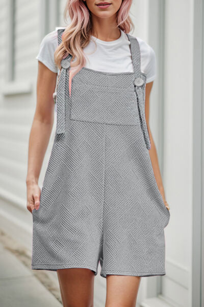 Textured Overall with Pockets