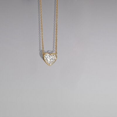18K Gold-Plated Stainless Steel Pendant Necklace