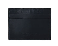 Billionaire Italian Couture Opulent Blue Leather Men's Wallet