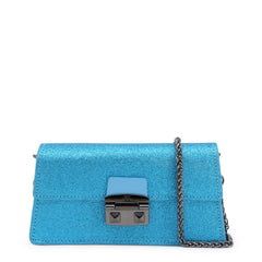 Trussardi Blue Clutch Crossbody Bag
