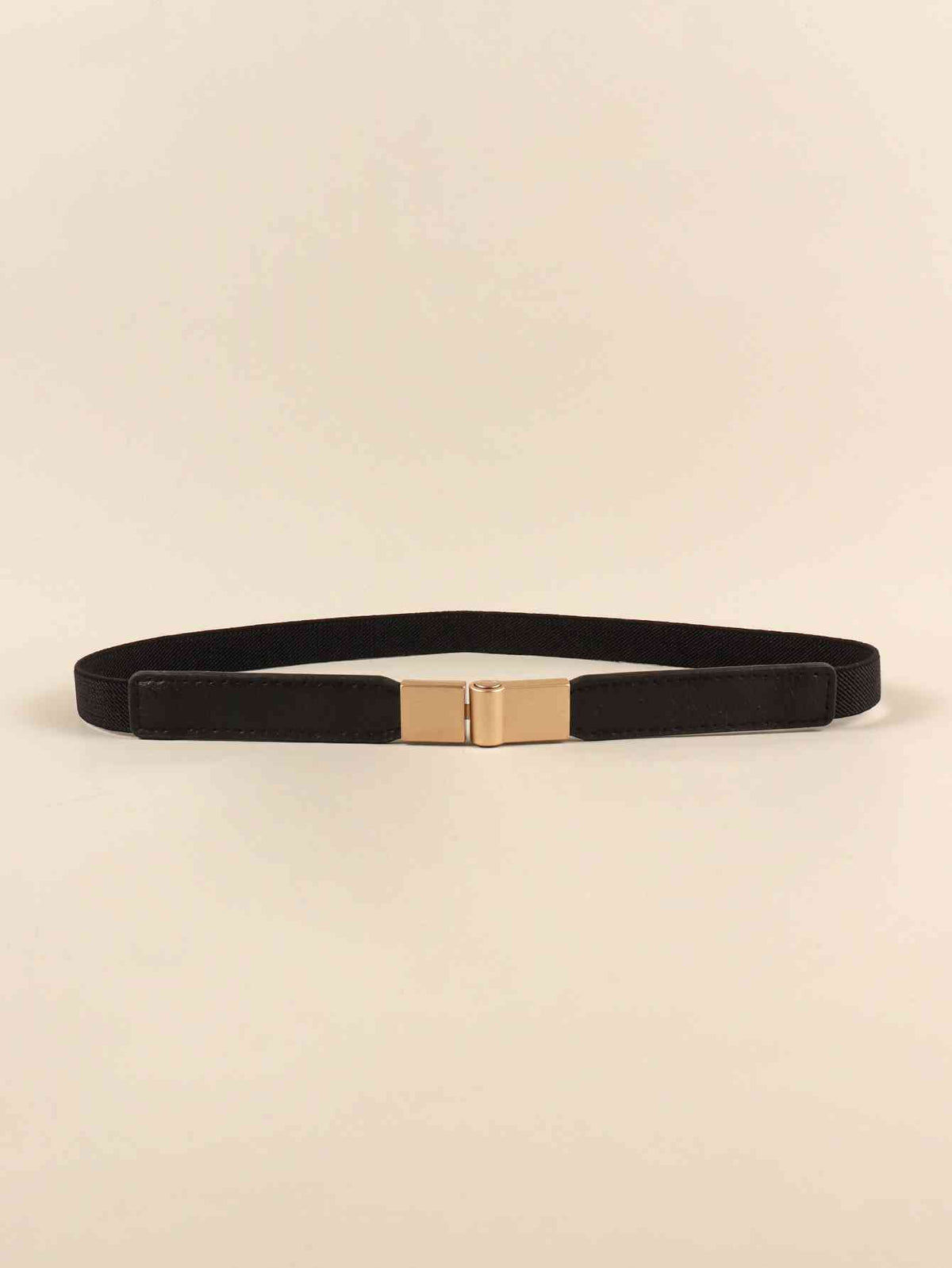 PU Elastic Skinny Belt