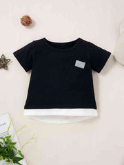 Round Neck Short Sleeve T-Shirt and Shorts Set