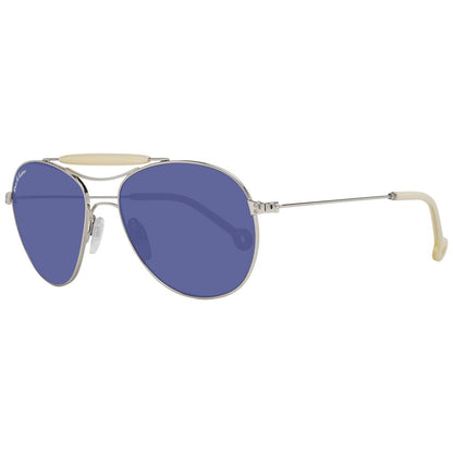 Hally & Son Silver Unisex Sunglasses