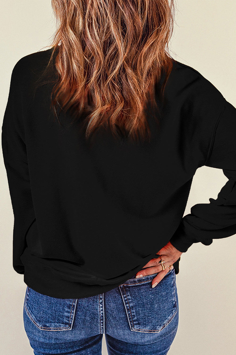 LOVE MORE Round Neck Sweatshirt