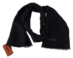 Missoni Elegant Unisex Wool Scarf with Fringes and Logo