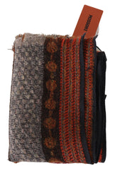 Multicolor Wool Knit Unisex Neck Wrap Shawl Scarf
