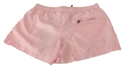 Pink Crown Swim Beachwear Shorts Swimshorts