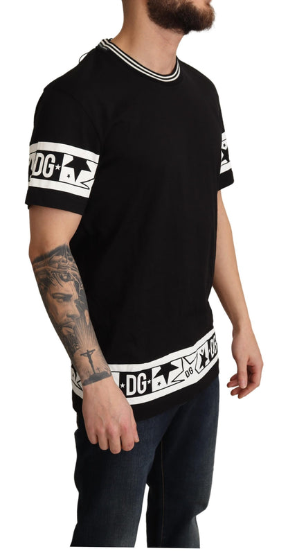 Cotton Black #dgmillennials T-shirt