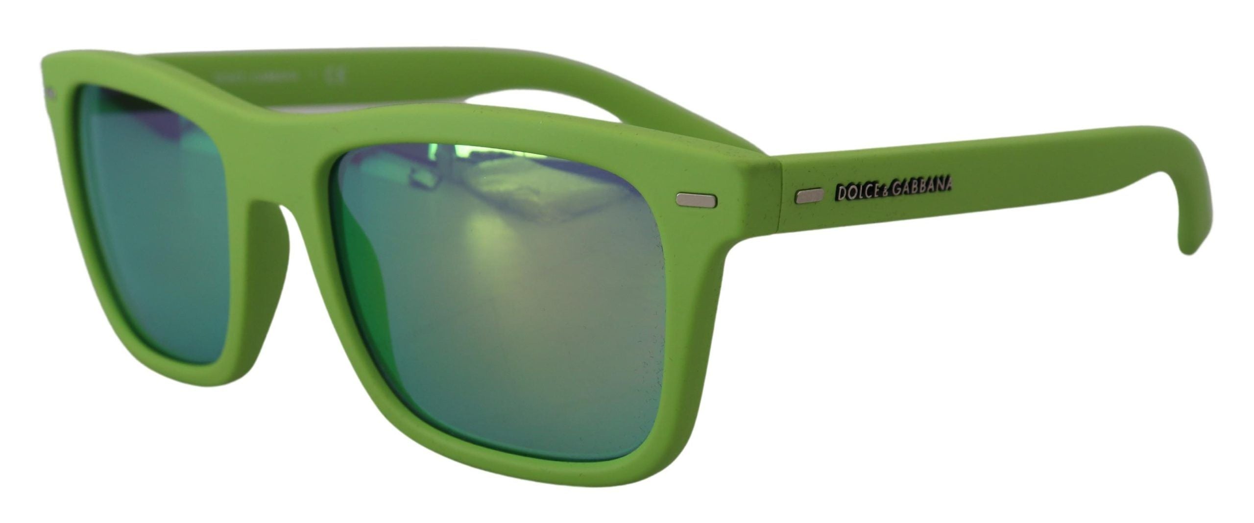 Dolce & Gabbana Acid Green Chic Full Rim Sunglasses