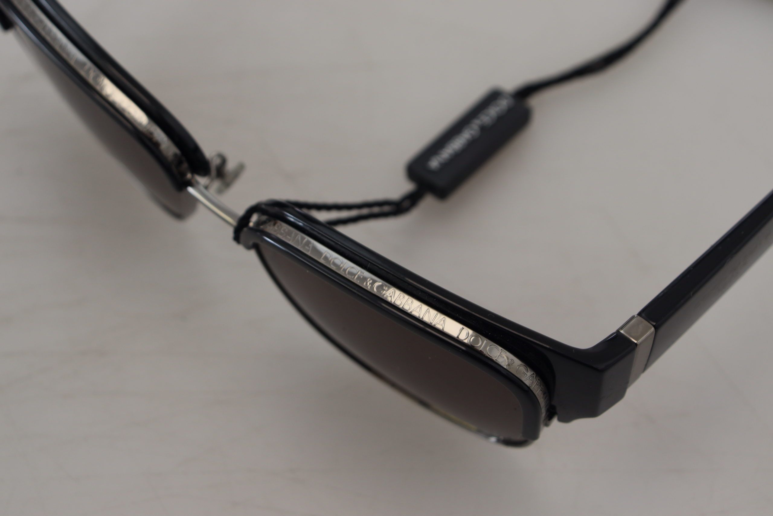 Dolce & Gabbana Elegant Square Black Sunglasses for Women