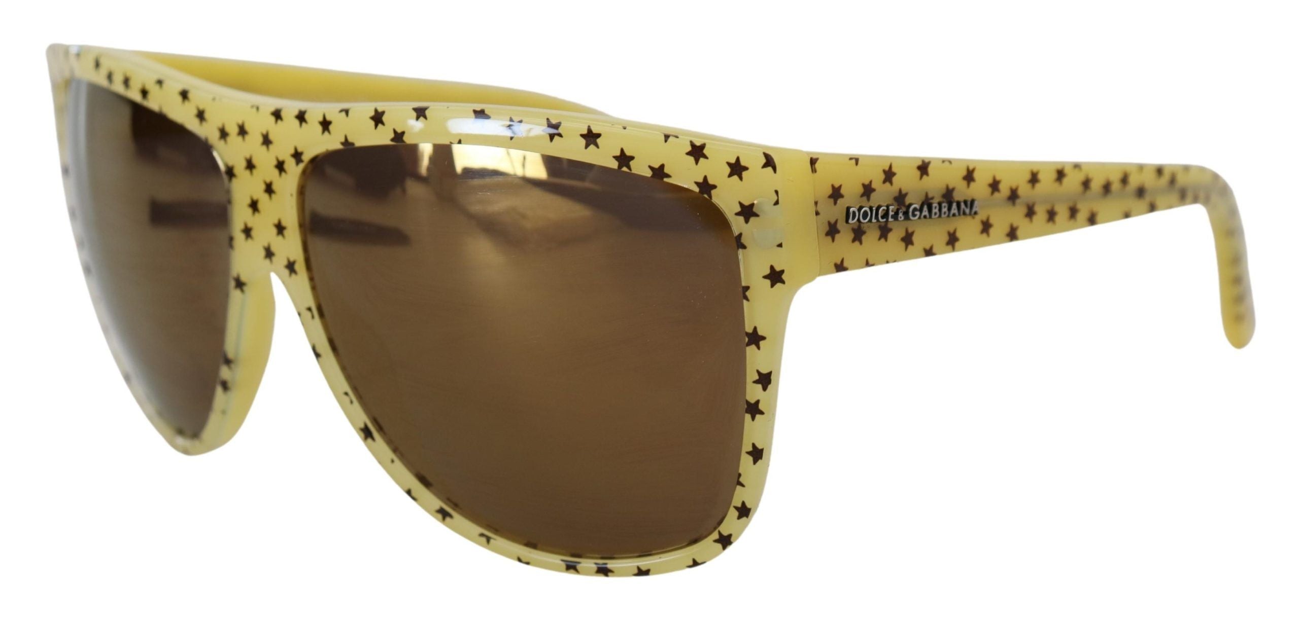 Dolce & Gabbana Stellar Chic Square Sunglasses in Yellow