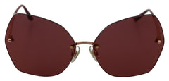 Dolce & Gabbana Chic Red 100% UV Protection Sunglasses