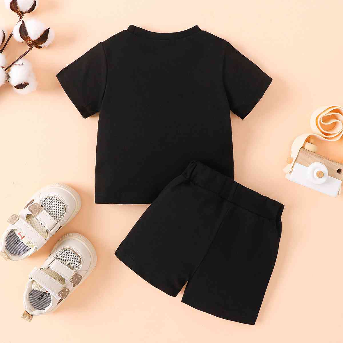 Round Neck Short Sleeve Tee and Shorts Kit