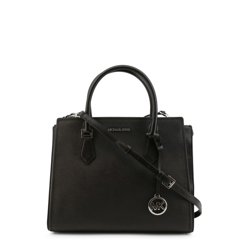 Women's Zip Leather Adjustable Shoulder Strap Handbag | Michael Kors