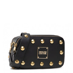 Versace Jeans Gold Studded Shoulder Bag