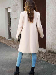 Pocketed Long Sleeve Jacket