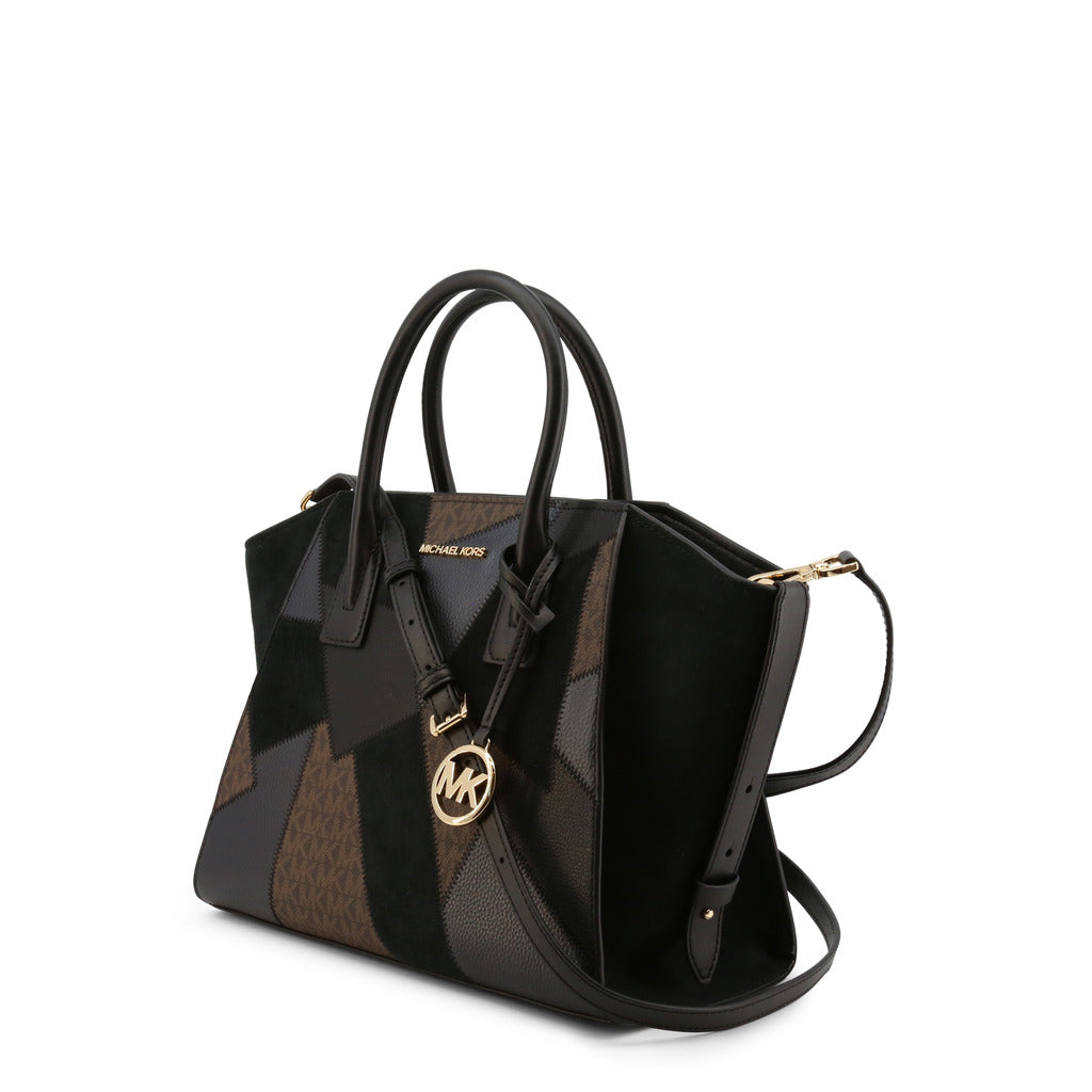Avril Leather Suede Canvas Satchel Bags | Michael Kors.jpg