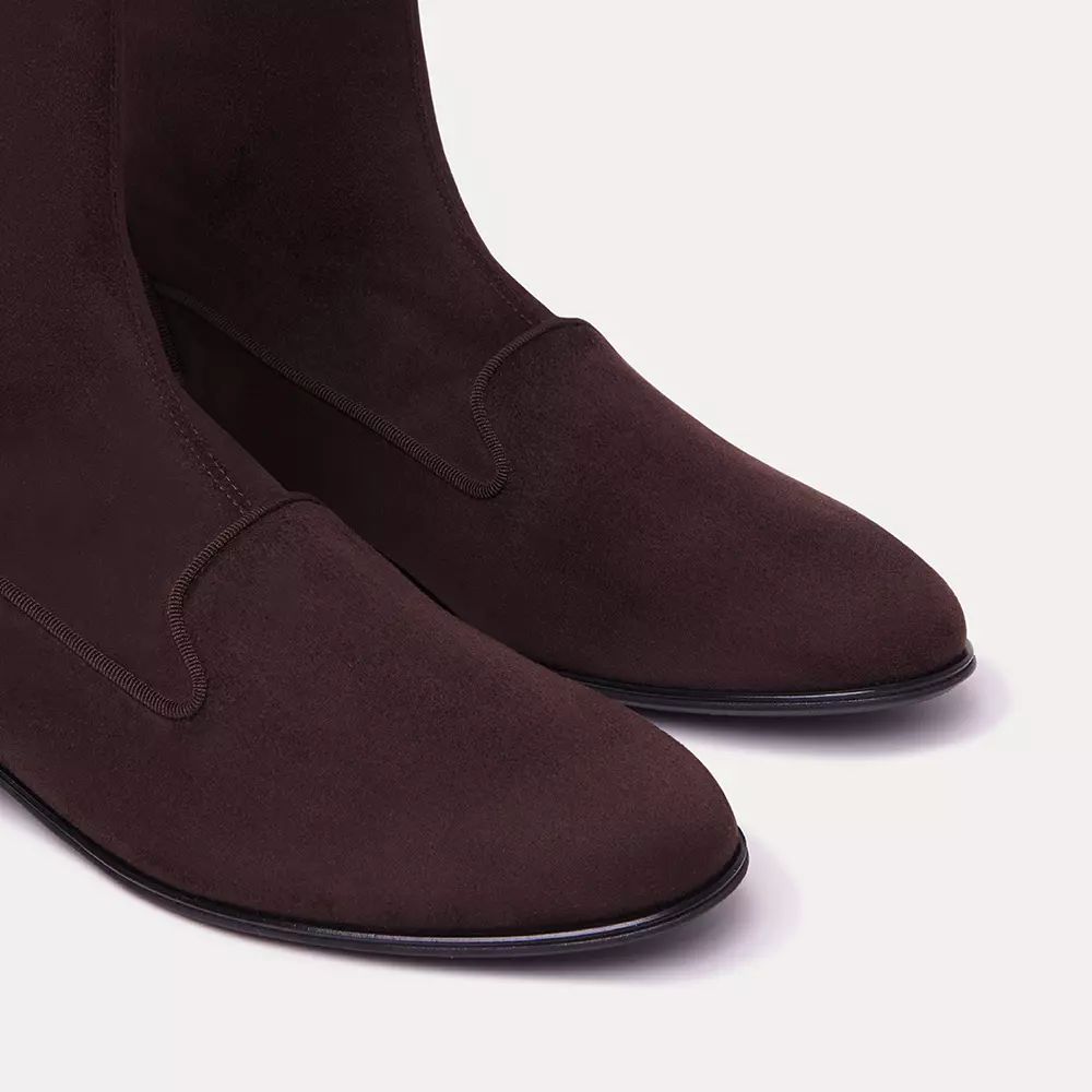 Charles Philip Elegant Suede Ankle Boots for Stylish Comfort