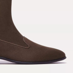 Charles Philip Elegant Suede Ankle Boots with Comfortable Fit