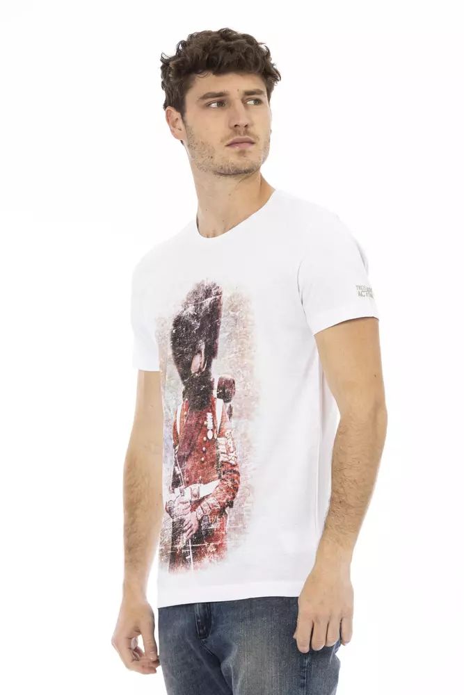 Trussardi Action Elegant Short Sleeve Round Neck T-shirt