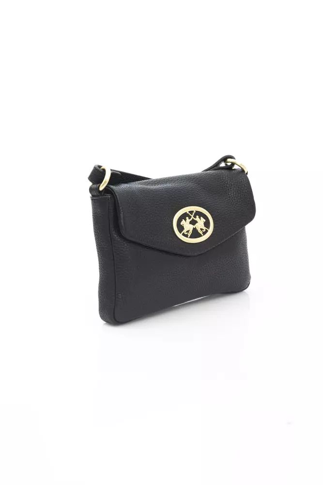 La Martina Elegant Leather Crossbody Bag