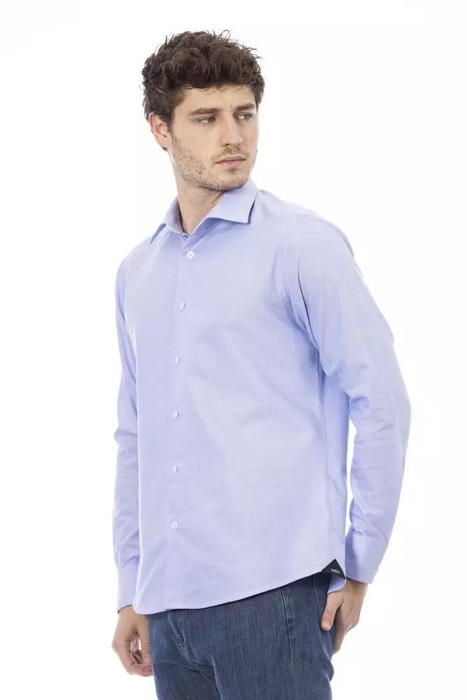 Baldinini Trend Elegant Light Blue Italian Shirt