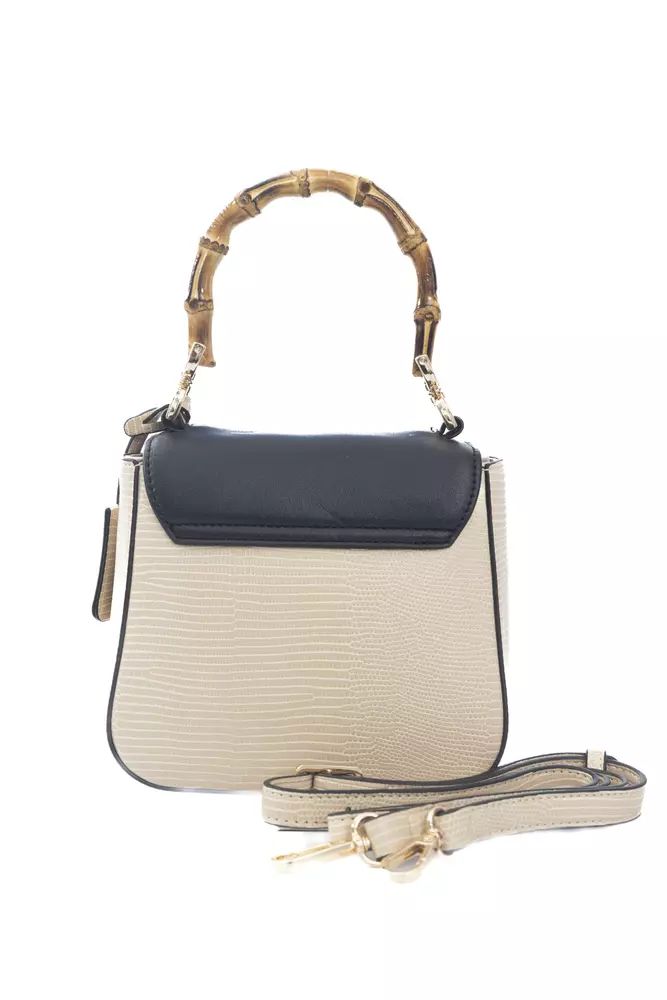 Baldinini Trend Elegant Golden Detailed Shoulder Bag