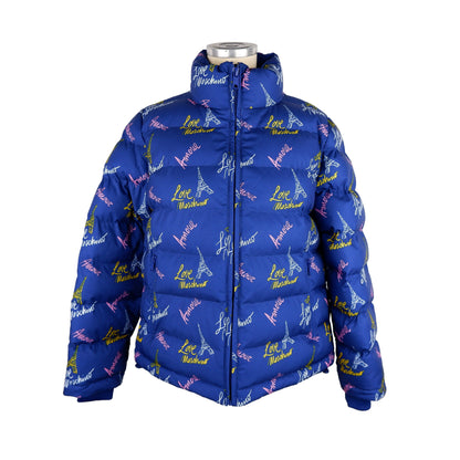 Love Moschino Blue Polyester Jackets & Coat