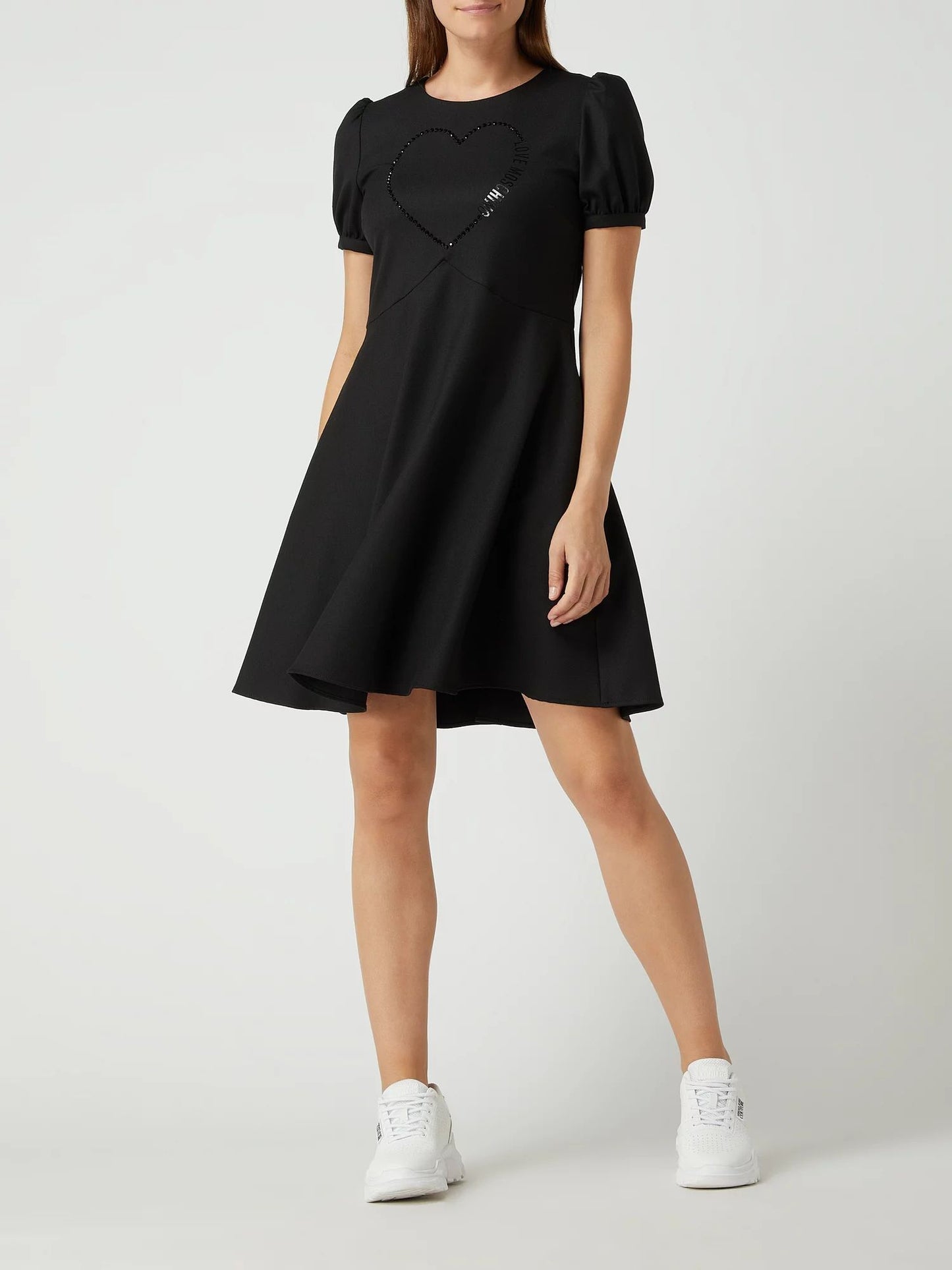 Love Moschino Black Polyester Dress