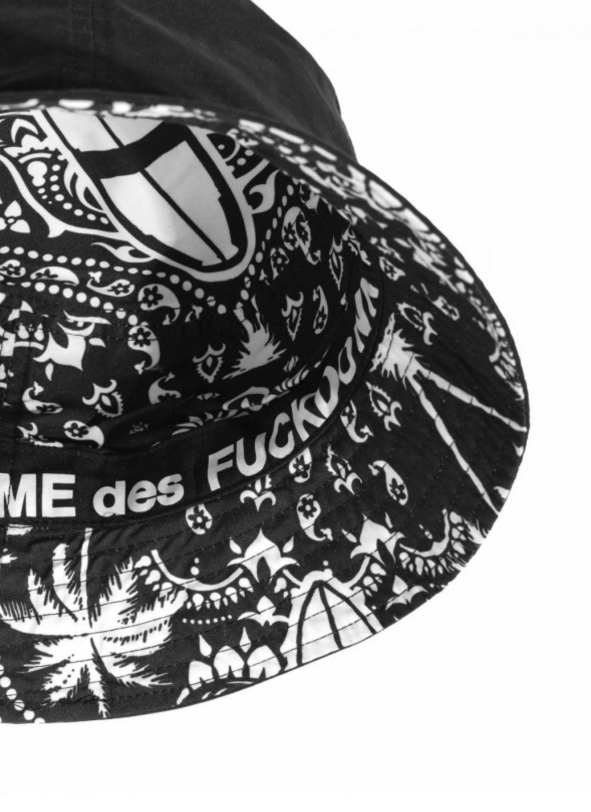 Comme Des Fuckdown Chic Reversible Cap with Bold Logo
