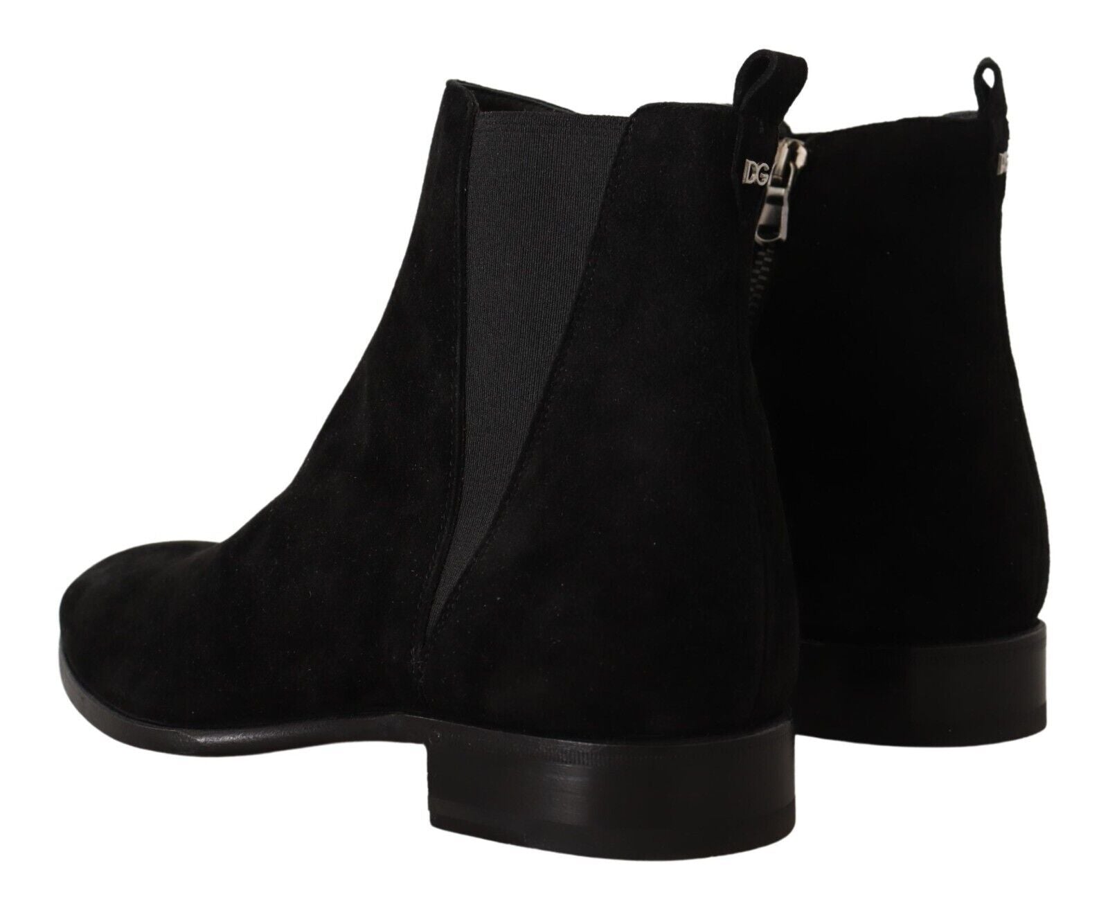 Dolce & Gabbana Elegant Suede Leather Chelsea Boots