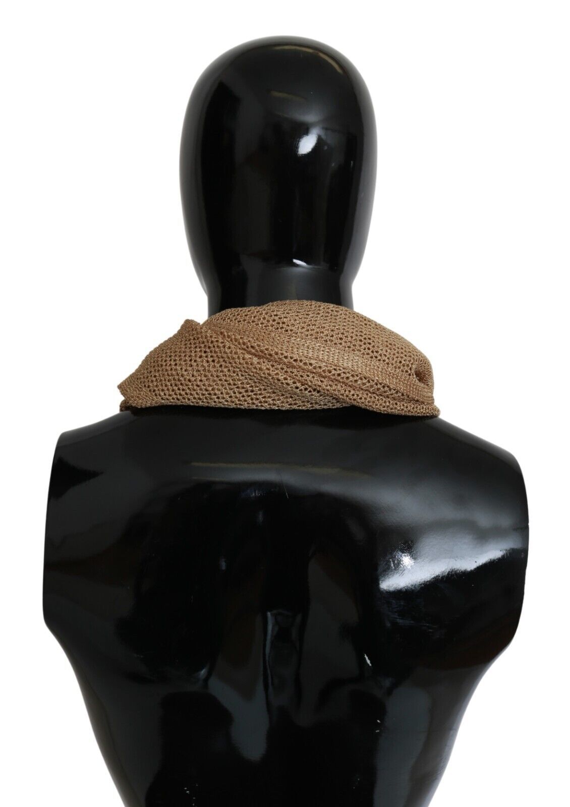 GF Ferre Elegant Men's Brown Neck Wrap Shawl Scarf