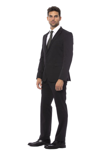 Verri Slim Fit Nero Suit (Black) - New