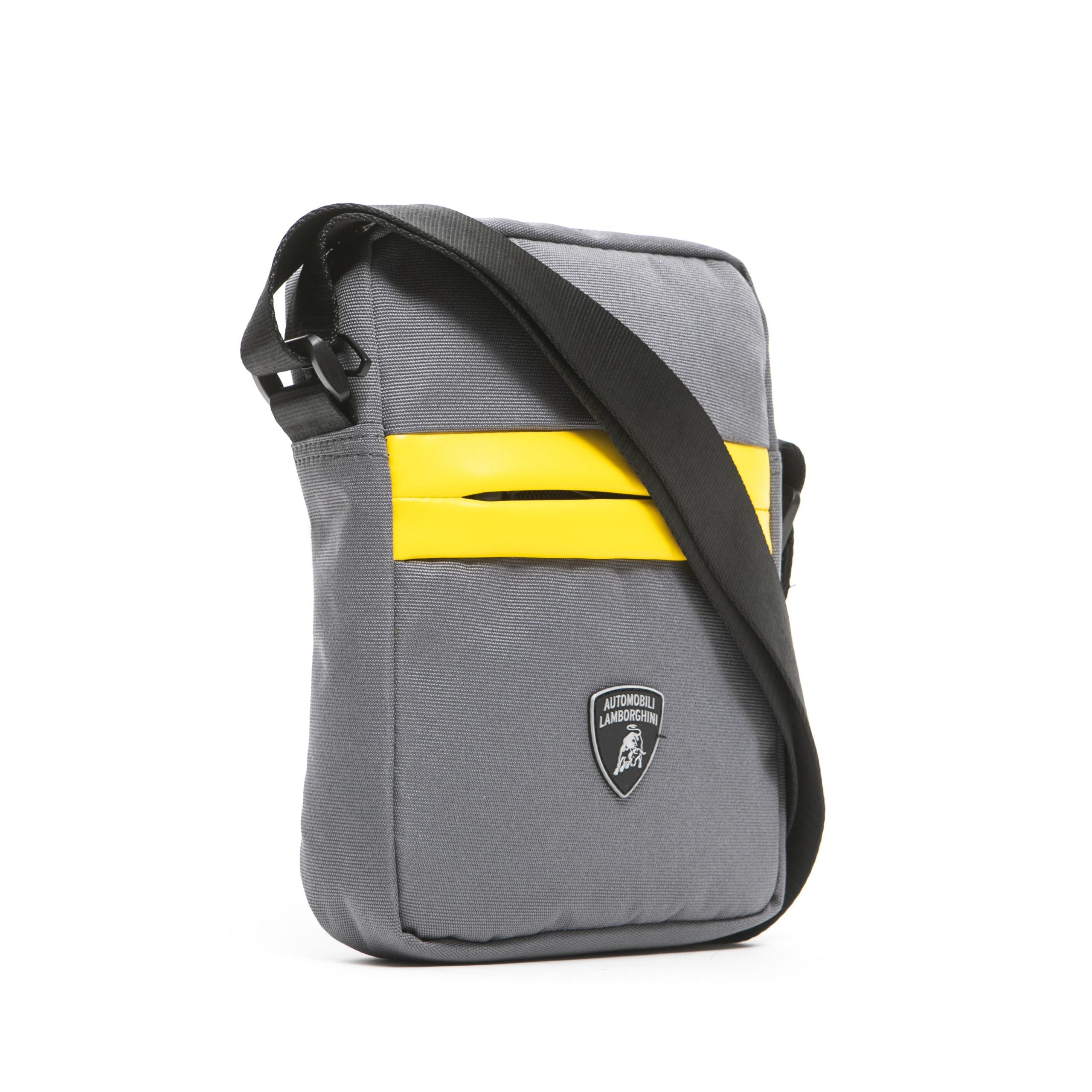 Lamborghini Grigio Grey Messenger Bag