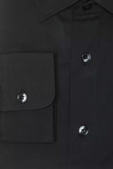Robert Friedman Elegant Slim Collar Medium Shirt in Gray