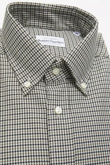Robert Friedman Beige Cotton Button Down Regular Shirt