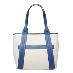 Natural- Blue Shoulder Bag
