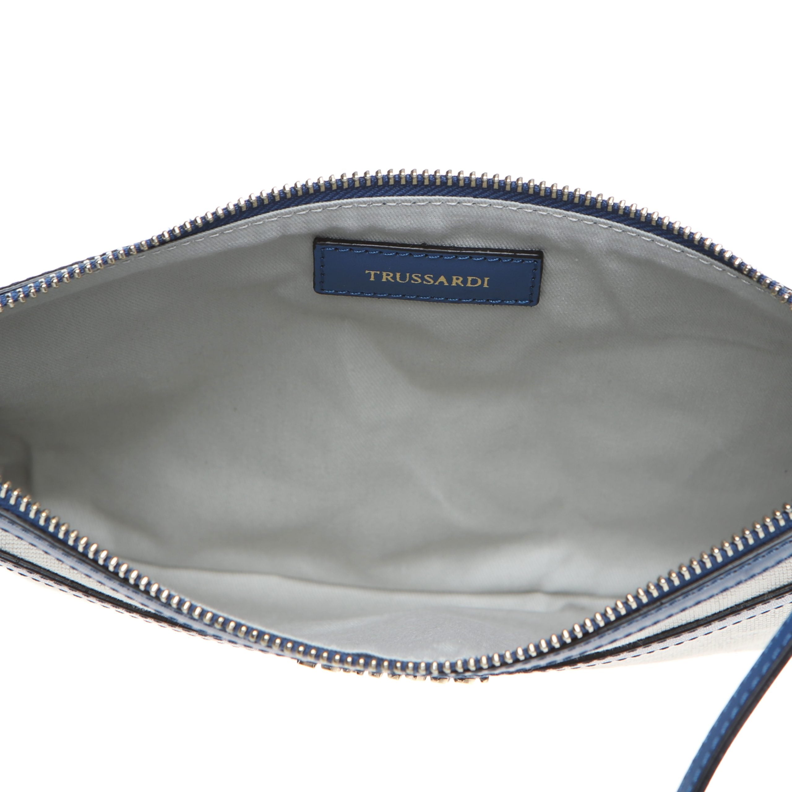 Natural- Blue Crossbody Bag