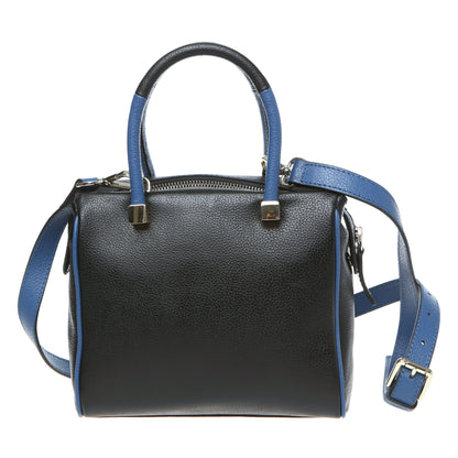 Black- Blue Handbag