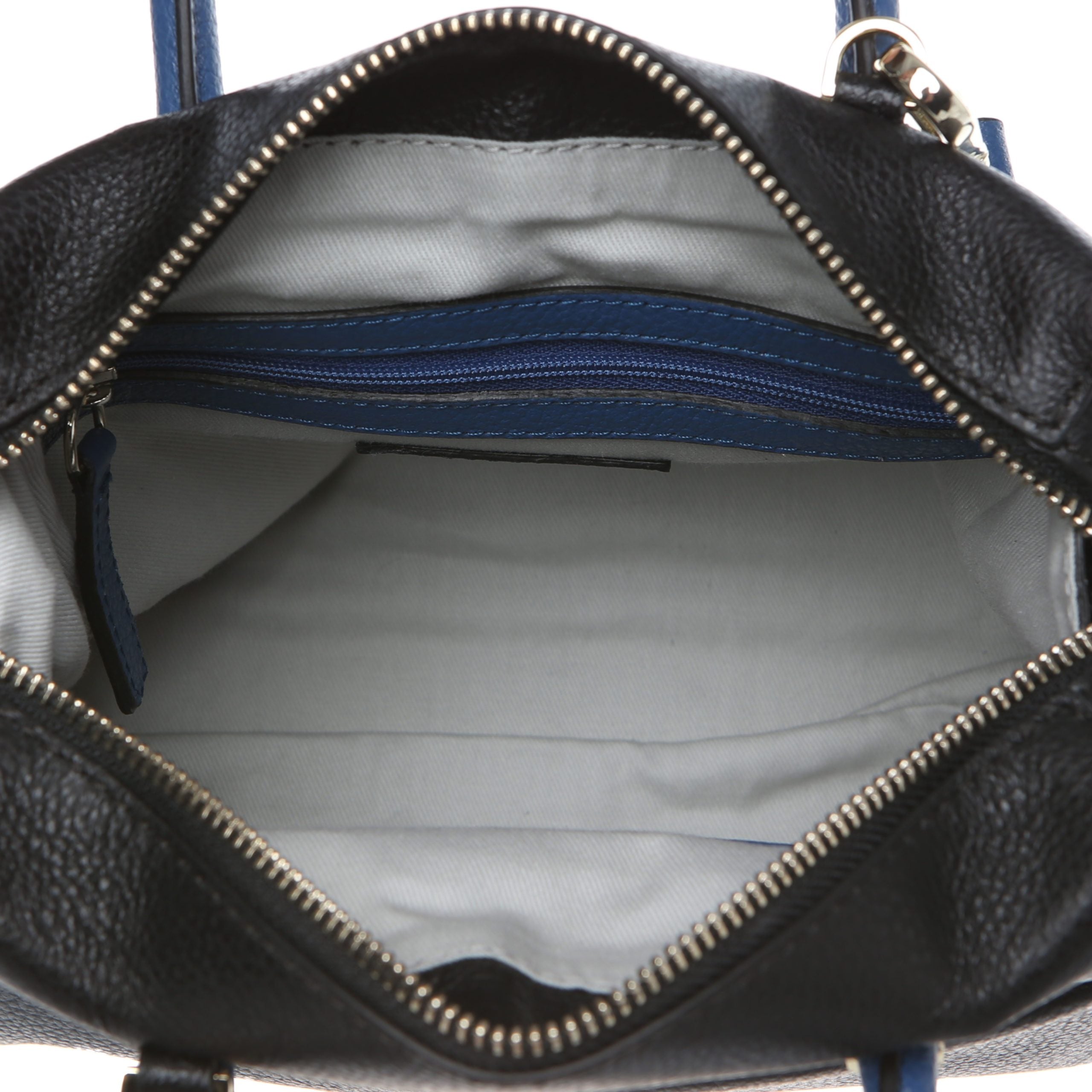 Black- Blue Handbag