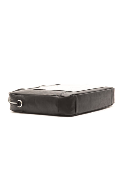 Black Grey Messenger Bag