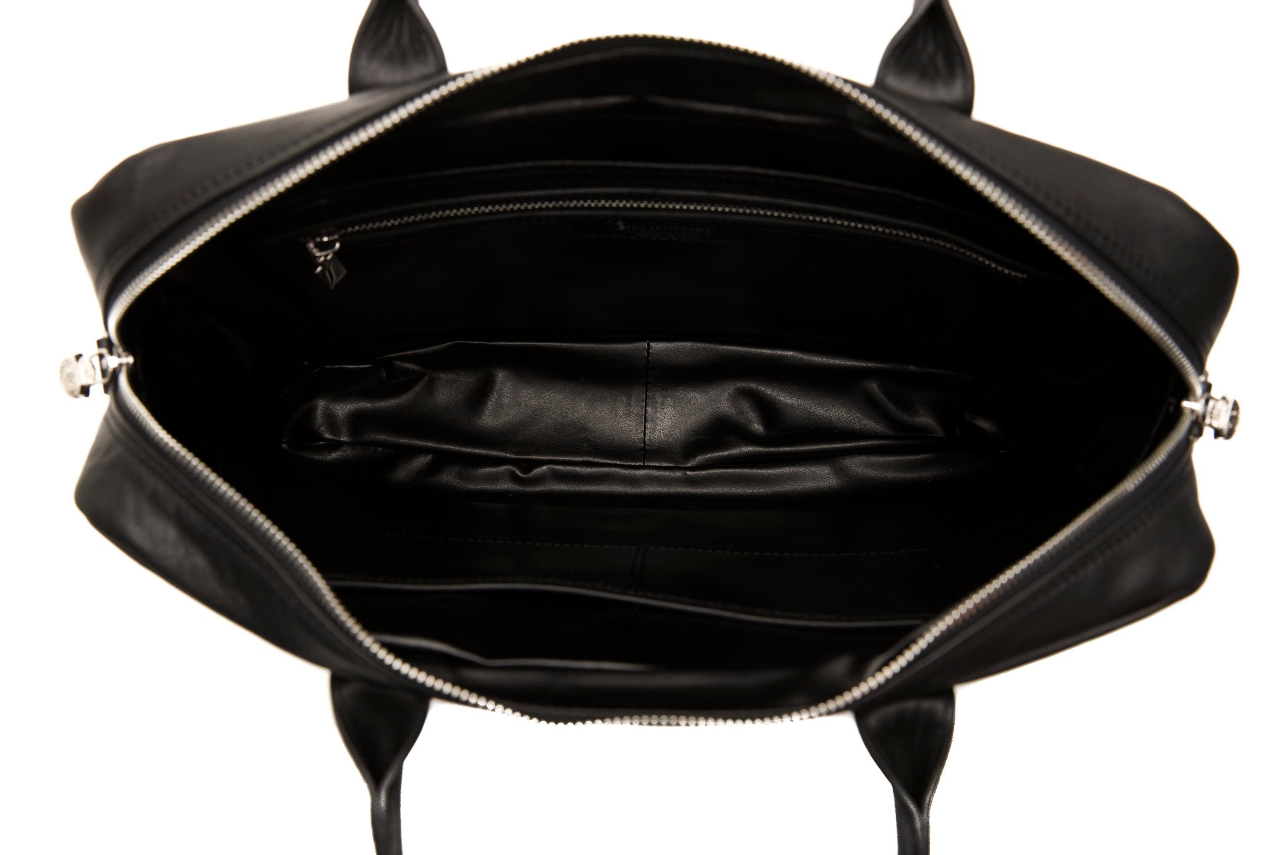 Black Grey Briefcase Bag