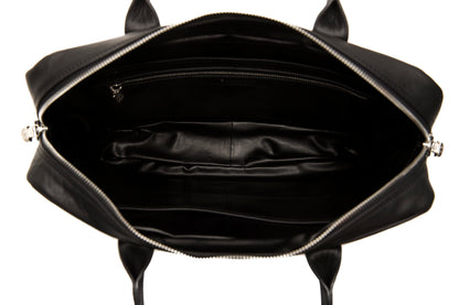 Black Grey Messenger Bag