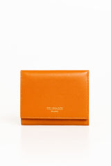 B Leather Wallet