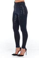 Frankie Morello Slim Fit Shimmer Tight Pant