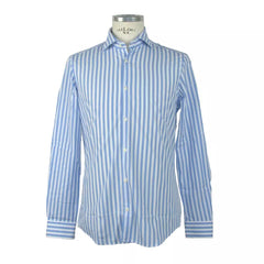 Made in Italy Elegant Light Blue Long Sleeve Shirt