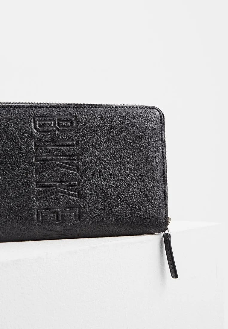 Bikkembergs Black Leather Wallet