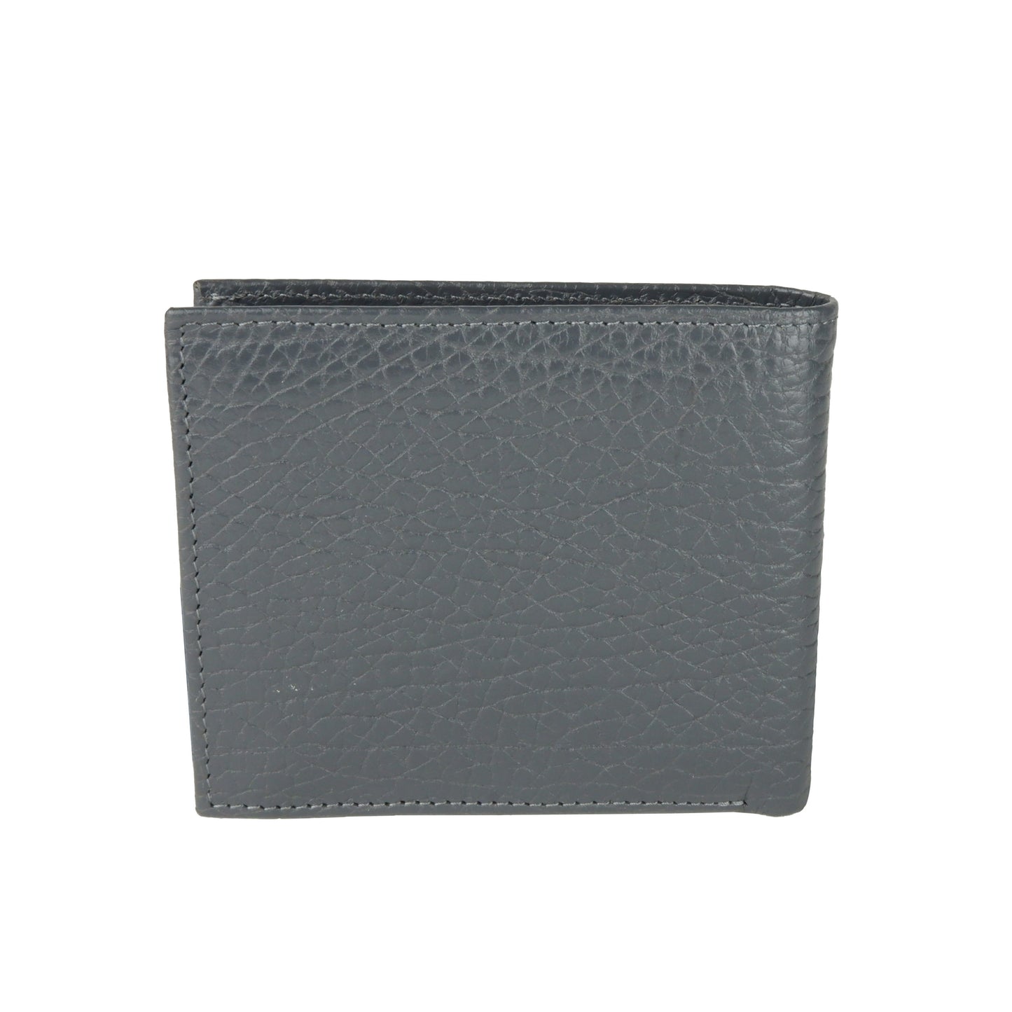 Antracite & Black Calf Leather Wallet